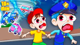 Storm Storm Go Away  More Nursery Rhymes and Kids Songs  Nomad kids Cartoon [upl. by Puri910]