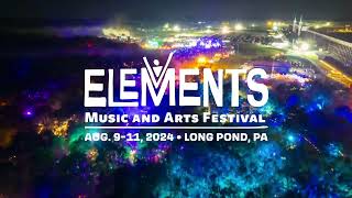 Elements Music amp Arts Festival in Long Pond PA [upl. by Yllak188]