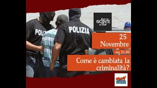 COME E CAMBIATA LA CRIMINALITA [upl. by Celia399]