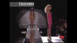 quotVersacequot Spring Summer 2002 2 of 4 haute couture by Fashion Channel [upl. by Starr666]