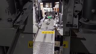 Metal powder gear manufacturing process viral machine satisfying gear hydraulicpress [upl. by Oriana]