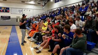 Subsection Volleyball Playoffs Home cooking with BBE Student Section Roller Coaster 10252024 [upl. by Htiekram]