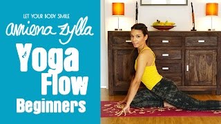 Yoga Flow Beginners Sequenz für Anfänger mit Amiena Zylla [upl. by Goines]