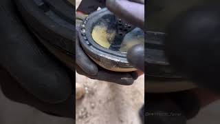 Gel pad ASMR farrier satisfying oddlysatisfying asmr horse [upl. by Chic747]