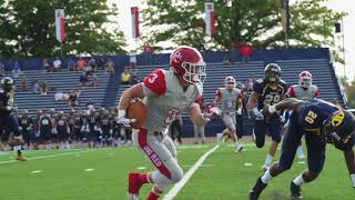 Denison Football vs Allegheny 2017 [upl. by Egdirdle378]