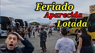 Aparecida Lotada no feriadão  Domingo também foi lotado [upl. by Ayalat67]