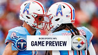 NFL Week 9 Thursday Night Football Titans at Steelers  FULL PREVIEW  CBS Sports [upl. by Shaeffer]