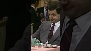 when you mess around at dinner 🍽  Shorts  Classic Mr Bean [upl. by Leidba]