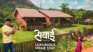 Best Resort in Tamhini Ghat  Sawai Luxurious Homestay Tamhini Ghat  Sawai Veg Restaurant Pune [upl. by Shiekh180]