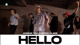 JUNSUN YOO CHOREO CLASS  Jelani BlackmanHello  justjerkacademy [upl. by Ingrid522]