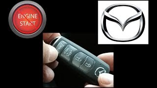 Replace the battery in a Mazda key fob [upl. by Einnep743]