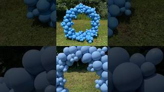 How to create a Gorgeous Blue Balloon Arch in Minutes 💙  Tableclothsfactorycom [upl. by Ahsiyt]