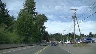 Driving in Courtenay City  British Columbia BC Canada  Comox Valley [upl. by Yessak]