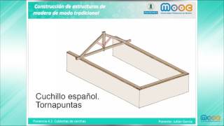 MOOC Construcción 42 Cubiertas de cerchas [upl. by Naivad]