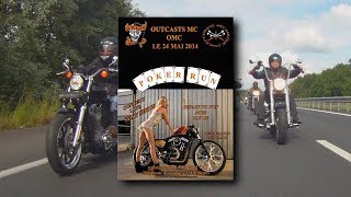 Poker Run Outcasts MC  La Balade [upl. by Atteram976]