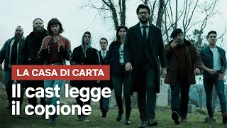 La casa di carta  Stagione 3  Lettura del copione  Netflix Italia [upl. by Zachary]