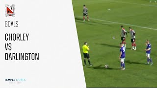 Goals Chorley 30 Darlington  National League North [upl. by Hawkie577]