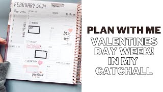 Plan With Me  Valentines day in my Catchall  Planner Envy [upl. by Tricia]