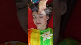 Relaxing HAMMER Massage Facial Tok Sen asmr shorts sleep [upl. by Aisat]