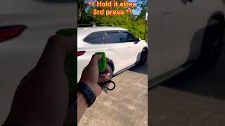 Toyota key fob remote engine start toyota remotestart engine keyfob [upl. by Earley]