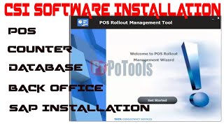 Installation of POS CSI Software in Post Office [upl. by Hgiellek250]