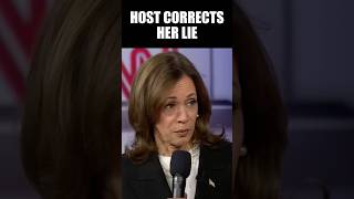 Watch Kamala Harris Get Angry as CNN Host Calmly Corrects Her Lie [upl. by Llemij]