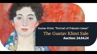 Wiederentdecktes Porträt Gustav Klimts im Kinsky  Rediscovered Portrait by Gustav Klimt im Kinsky [upl. by Isidoro]