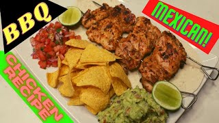 Mexican Chicken  Mexican Chicken Recipe  Mexican BBQ Chicken  Receta De Pollo A La Mexicana [upl. by Carrnan]