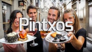 PINTXOS IN SAN SEBASTIÁNDONOSTIA [upl. by Bronder764]