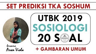 UTBK 2019 I TKA SOSHUM I SOSIOLOGI [upl. by Annirok]