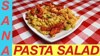 EASY PASTA SALAD RECIPE [upl. by Tristram]