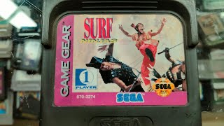 Surf Ninjas Sega game gear [upl. by Nyrrad]