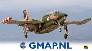 Greek Air Force T2 Buckeye training mission 4K HAF T2 AIRFORCE [upl. by Ortiz]