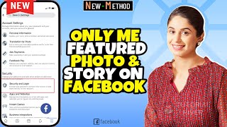 How to quotOnly Mequot Featured Photo on Facebook Story Highlight Privacy Settings  2024  New Way [upl. by Igor]