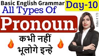 What is pronoun  Pronouns List  Pronouns examples  Pronoun सर्वनाम [upl. by Ettenad89]