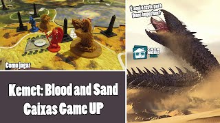 Kemet Blood and Sand  Game UP Conclave Editora  Como Jogar [upl. by Tess]