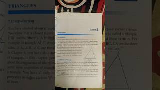 Triangles class9 ch7 triangles congruency rule geometry mathsspecialist subscribe bestresult [upl. by Neltiac]