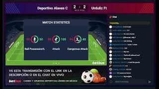 Fútbol En Vivo Gratis  Deportivo Alaves C vs Urduliz Ft  Tercera Federacion Group 4 [upl. by Neruat]