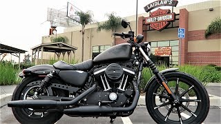 2018 Iron 883 HarleyDavidson Review amp Test Ride XL883N [upl. by Seldon]