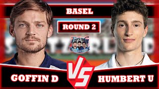 🔴LIVE U Humbert vs D Goffin • Basel Open 2024 Round 2 Humbert Goffin BaselOpen tennis ATP [upl. by Zashin]