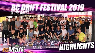 RC Drift Festival 2019 in The Boxes Hong Kong – Highlight Mega Car Show，D1 Driver Drifting [upl. by Earle193]