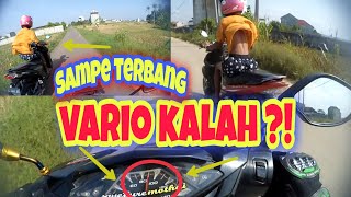 VARIO 125 VS SUZUKI SKYWAFE 125  VARIO KALAH  8 [upl. by Massey397]