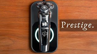 Philips Norelco S9000 Prestige electric shaver review comparison and howto  DHRME 62 [upl. by Eisus]