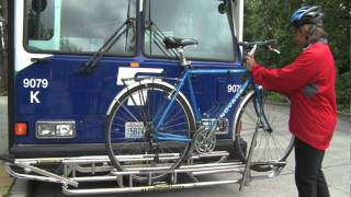 Sound Transit  How to ride with your bicycle on ST Express buses [upl. by Ragde]