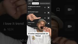 Como crecer en tiktok y hacer tu contenido viral Que contenido puedo crear para tiktok tiktok [upl. by Emor]