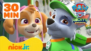 PAW Patrols Rockys Garage Compilation w Skye 4  Nick Jr [upl. by Ruiz]