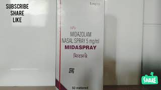 Full Hindi Midaspray nasal spray for fits seizure disorder [upl. by Pauletta31]