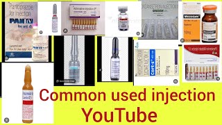 Some Common Used Injection 💉💊🤒🏥 [upl. by Aeneus]