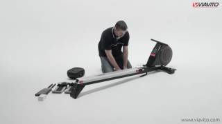 Viavito Rokai Folding Rowing Machine Assembly Video [upl. by Kosse]