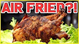 How To Air Fry A Turkey  Charbroil Big Easy Oil Less Turkey Fryer [upl. by Alexandro]